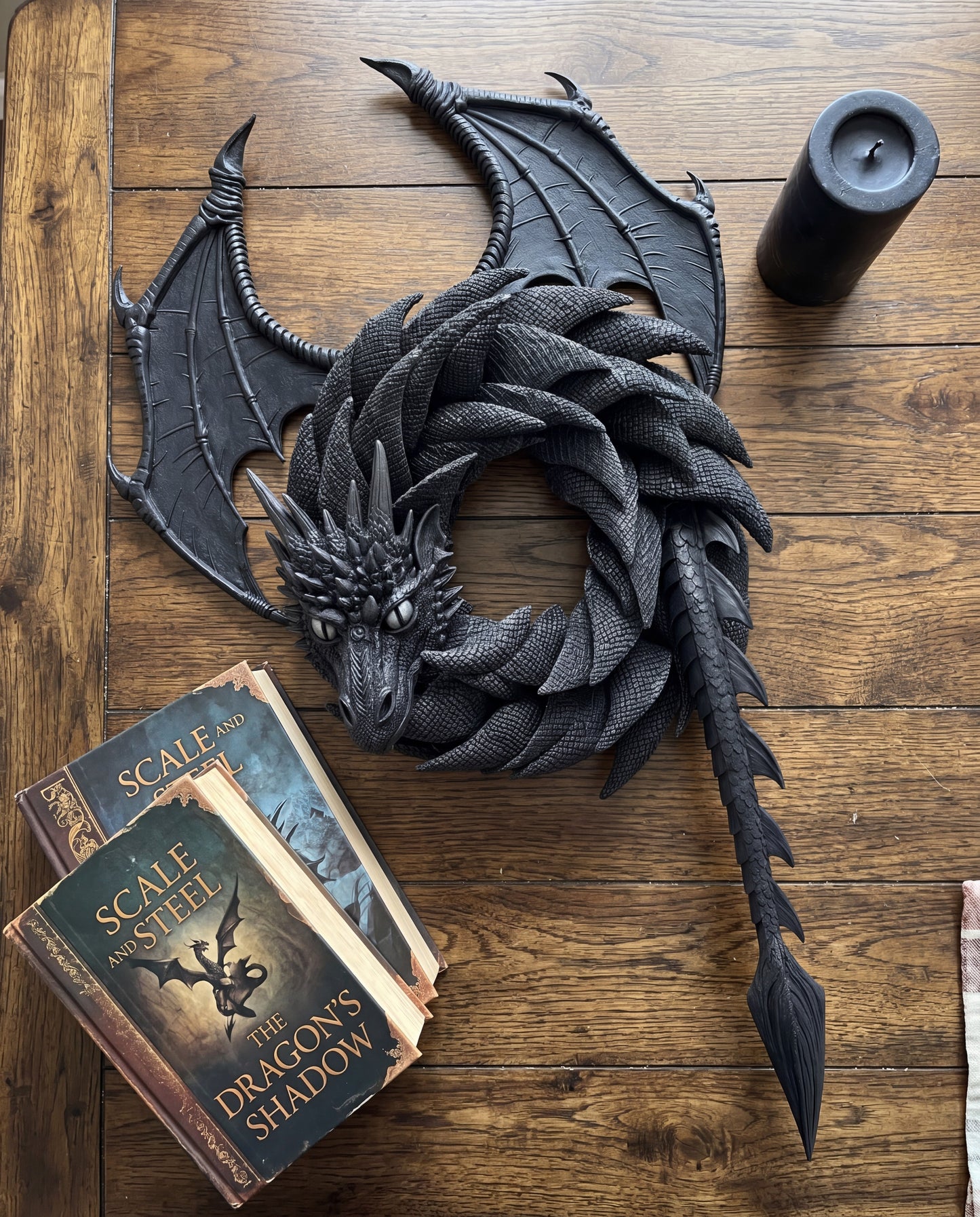 WreathsByWilbur™ Handmade Dragon Wreath