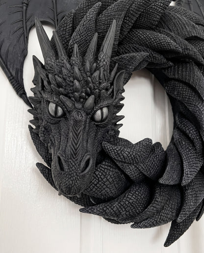 WreathsByWilbur™ Handmade Dragon Wreath