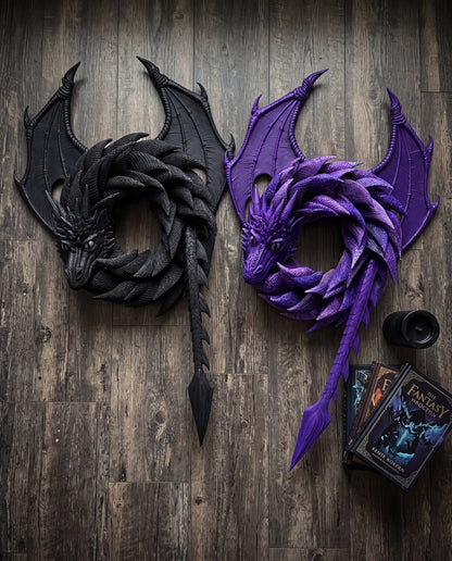 WreathsByWilbur™ Handmade Dragon Wreath