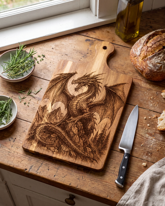 WreathsbyWilbur- Handmade Wooden Cutting Board