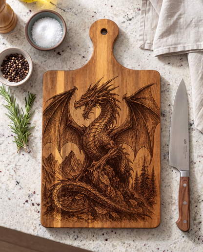 WreathsbyWilbur- Handmade Wooden Cutting Board
