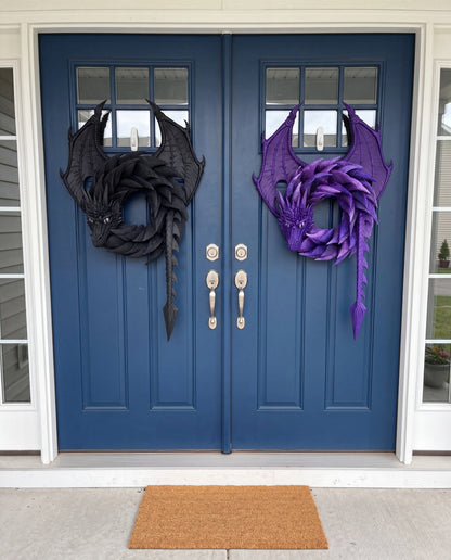 WreathsByWilbur™ Handmade Dragon Wreath