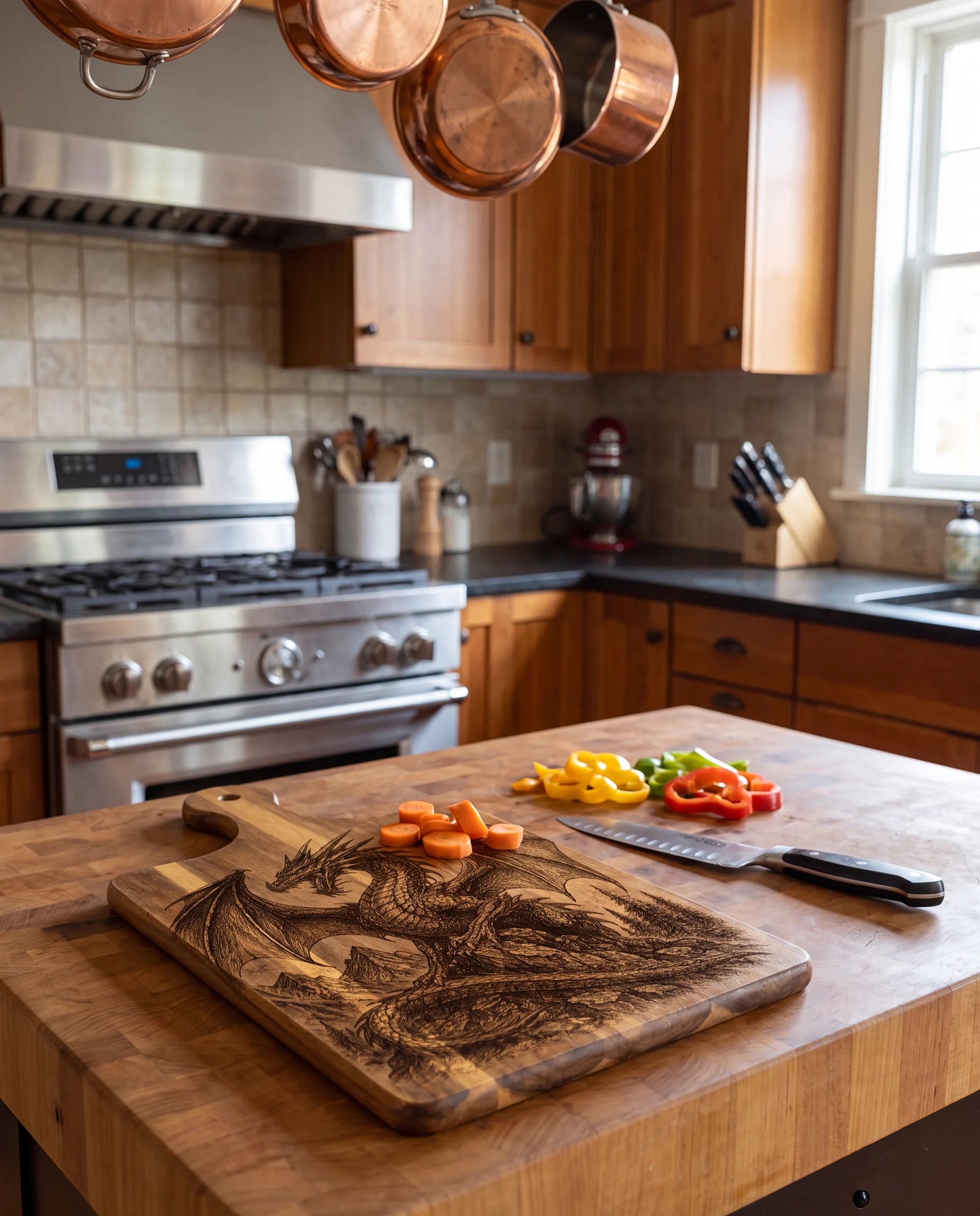 WreathsbyWilbur- Handmade Wooden Cutting Board